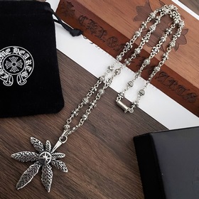 Chrome Hearts Классический ретро-кулон виде кокосовой пальмы. Кла