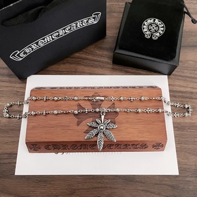 Chrome Hearts Классический ретро-кулон виде кокосовой пальмы. Кла