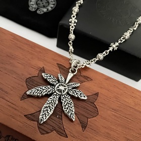 Chrome Hearts Классический ретро-кулон виде кокосовой пальмы. Кла