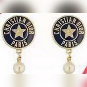 Dior новые серьги-гвоздики с золотыми буквами JADIOR; качество, с