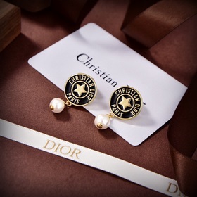 Dior новые серьги-гвоздики с золотыми буквами JADIOR; качество, с