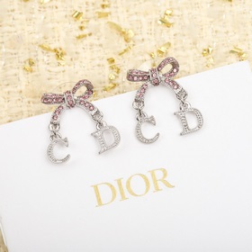 【Серьги-бабочки D】Очень красивые, из винтажной коллекции Dior, че