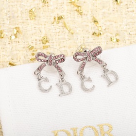 【Серьги-бабочки D】Очень красивые, из винтажной коллекции Dior, че