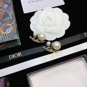 Новые популярные серьги-гвоздики Dior, синхронизированные с офици