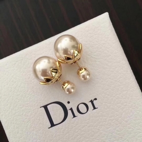 【Dior подсолнух жемчужные серьги】 Без проблем приобретены в офици