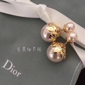 【Dior подсолнух жемчужные серьги】 Без проблем приобретены в офици
