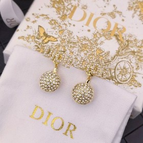 1880140  Популярный товар Dior 2023 Миллиметровые жемчужные серь
