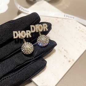 1880140  Популярный товар Dior 2023 Миллиметровые жемчужные серь