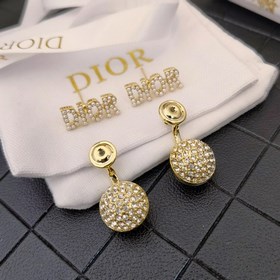 1880140  Популярный товар Dior 2023 Миллиметровые жемчужные серь