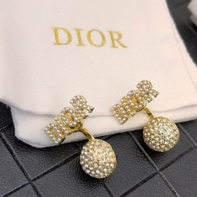 1880140  Популярный товар Dior 2023 Миллиметровые жемчужные серь