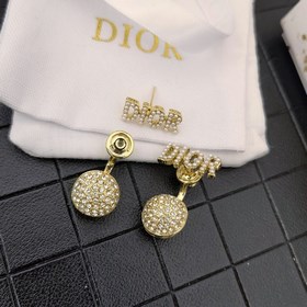 1880140  Популярный товар Dior 2023 Миллиметровые жемчужные серь