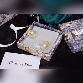 Dior Диор круглые серьги-гвоздики, новинка в продаже, необыкновен