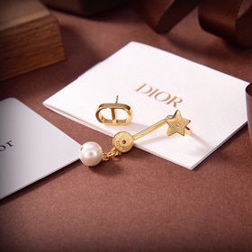 Dior CD звездочка, одиночная серьга, новая модель в продаже, необ