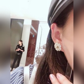 Dior изысканные серьги