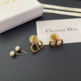 188030 Dior 2023, уровень покупки, серьги-гвоздики с жемчужинамиз
