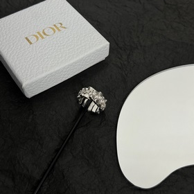 Dior, подержанное кольцо, новое в магазине, подлинник, латунь, из