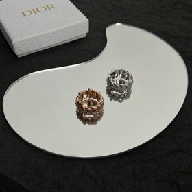 Dior, подержанное кольцо, новое в магазине, подлинник, латунь, из