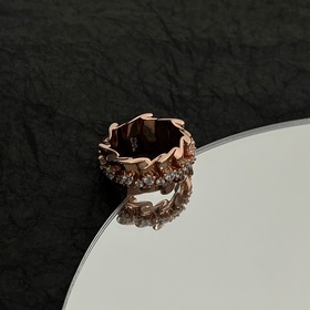 Dior, подержанное кольцо, новое в магазине, подлинник, латунь, из