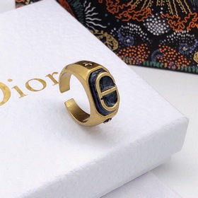 Номер DJZ0035 Кольцо DIOR [Новинка] Dior Сваровски квадратные кр