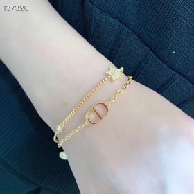 Dior CD Двухслойный браслет и колье в комплекте. Это просто нежно