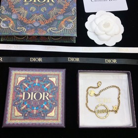 Новое колье DIOR CD, браслет, изготовлен из латуни, 038070