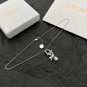 Dior Ожерелье, подлинная копия, латунь, изящный и элегантный диза