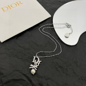 Dior Ожерелье, подлинная копия, латунь, изящный и элегантный диза