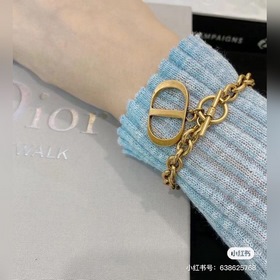 Высококачественная новая версия ожерелья DIOR CD, браслет, соотве