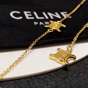 Ожерелье Celine Triumphal Arch с изображением Триумфальной арки, 