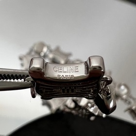 Новый браслет Celine, подержанная цепочка Triumph с ажурным узоро