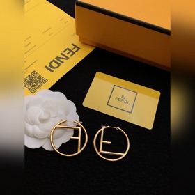 FENDI Серьги высокого качества, изготовленные на заказ, популярна