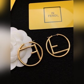 FENDI Серьги высокого качества, изготовленные на заказ, популярна