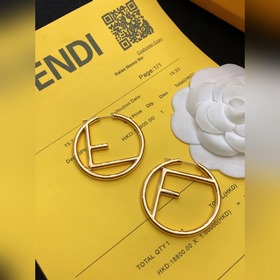 FENDI Серьги высокого качества, изготовленные на заказ, популярна