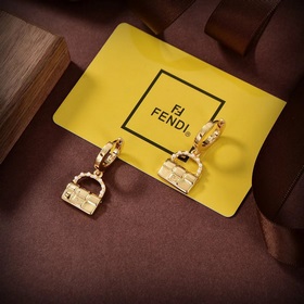 FENDI Fendi логотип ожерелье, высококачественное изготовление на 