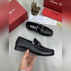 Водяные пятна коже быка [Salvatore Ferragamo] Новейшая модель му