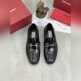 Водяные пятна коже быка 【Salvatore Ferragamo】 Новейшая модель му