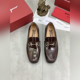 Водяные пятна коже быка 【Salvatore Ferragamo】 Новейшая модель му