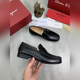 Водяные пятна коже быка [Salvatore Ferragamo] Новейшая модель му