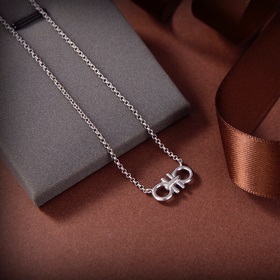 Новое серебряное колье от Ferragamo с уникальным дизайном индивид
