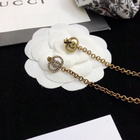 Серьги Gucci с двойным логотипом G. Оригинальный эксклюзивный диз