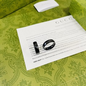 Сегодня в продаже Керамическое кольцо Gucci Размер： 67891011