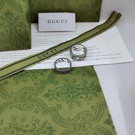 Gucci квадратное кольцо в стиле ретро с ажурной отделкой, размер