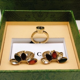 Номер GJZ0002 Три в одном Новый комплект Gucci Кольцо