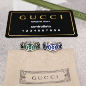 Оригинальная копия в масштабе 1：1 Размеры： 6-11 Кольцо Gucci