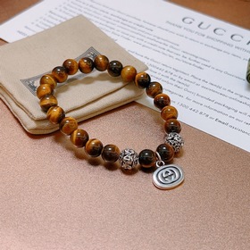 Браслеты Gucci для мужчин и женщин. Браслеты с камнями «глаз тигр