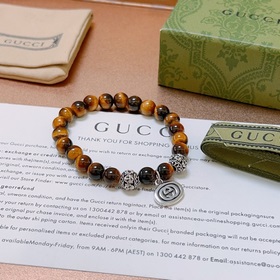 Браслеты Gucci для мужчин и женщин. Браслеты с камнями «глаз тигр