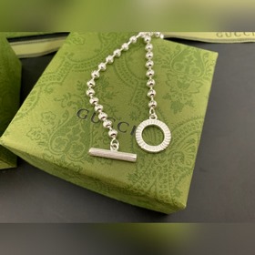 Доставка! Браслет Gucci с застежкой OT и бусинами, в наличии, дли