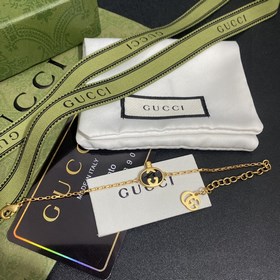 Очень популярный браслет Gucci с двойным логотипом. Оригинальный 