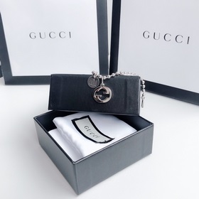 Gucci браслет серебряными бусинами двойной буквой G для пар Брасл