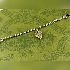 Gucci Браслет с двойным G в форме сердца 16-18-20 см